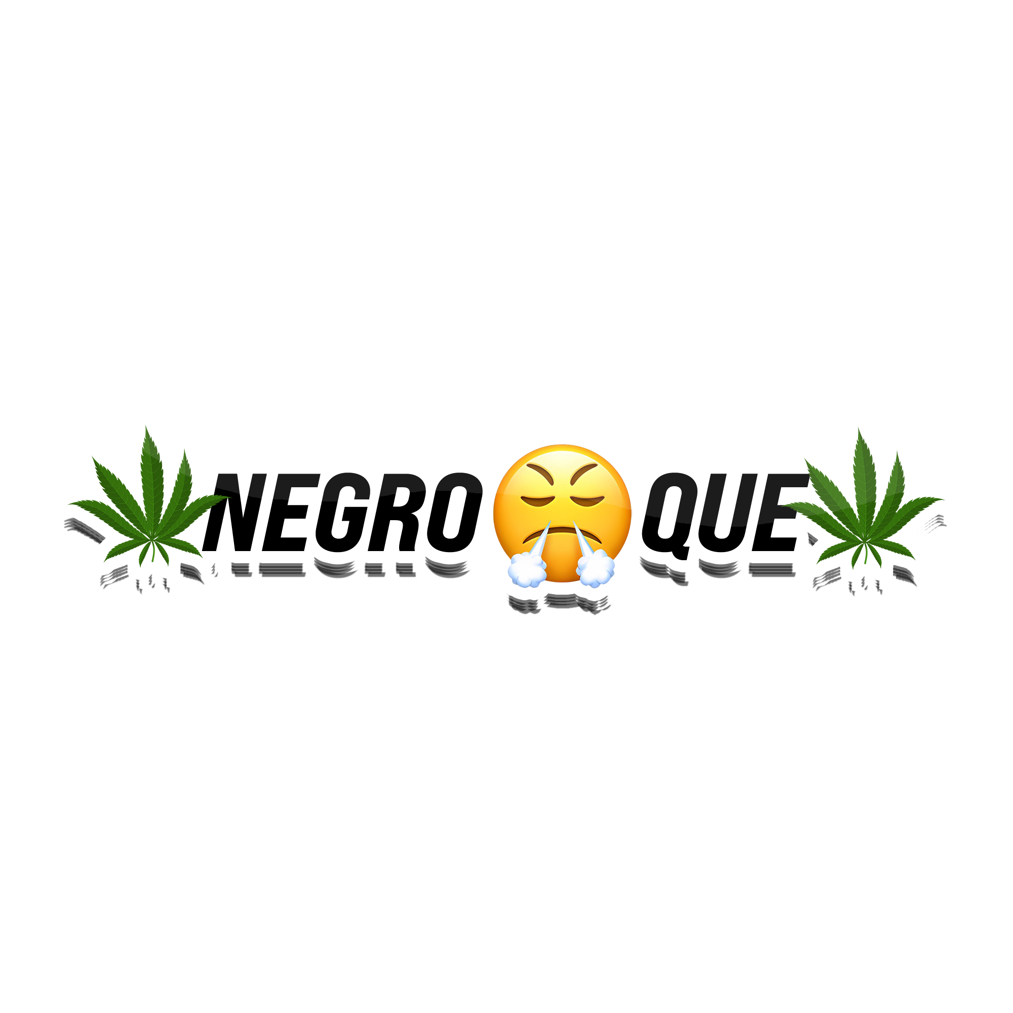 5" NEGRO QUE Decal - 3 Pack