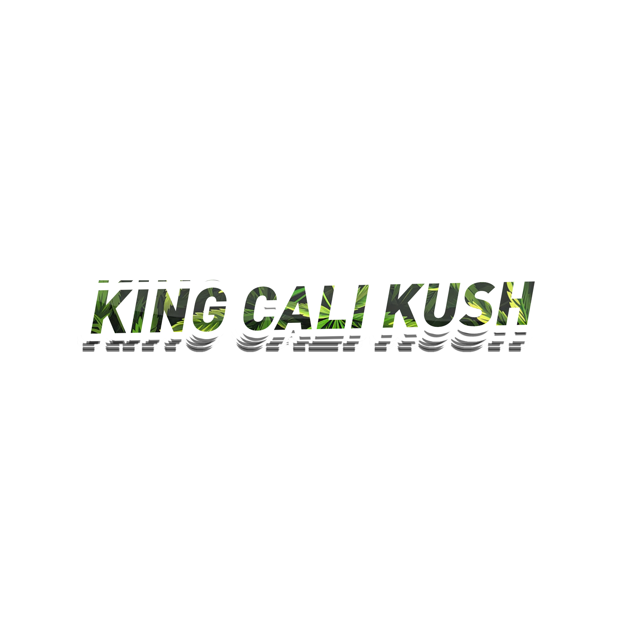 King Cali Kush "Kush" Decal 3 Pack