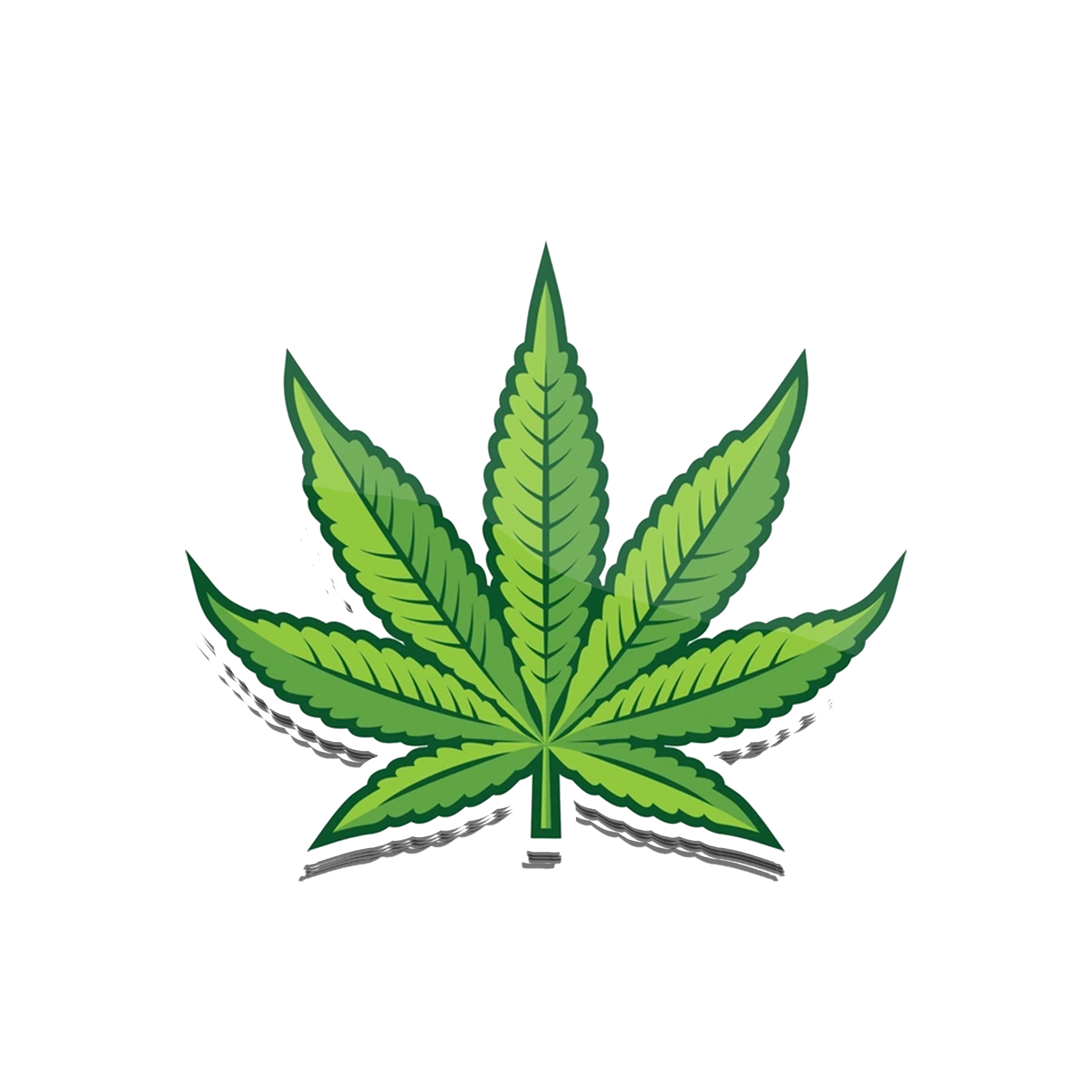 Pot Leaf Decal - 3 Pack